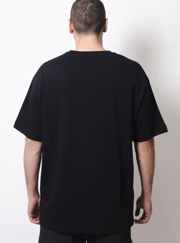 Basic Oversized T-Shirt (Black) - Image 2
