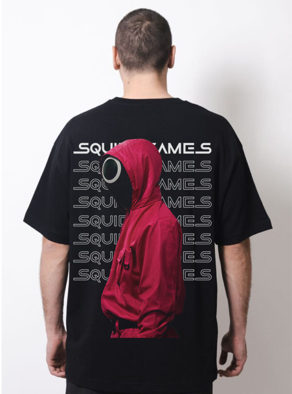 Squid Games Printed Oversized T-Shirt