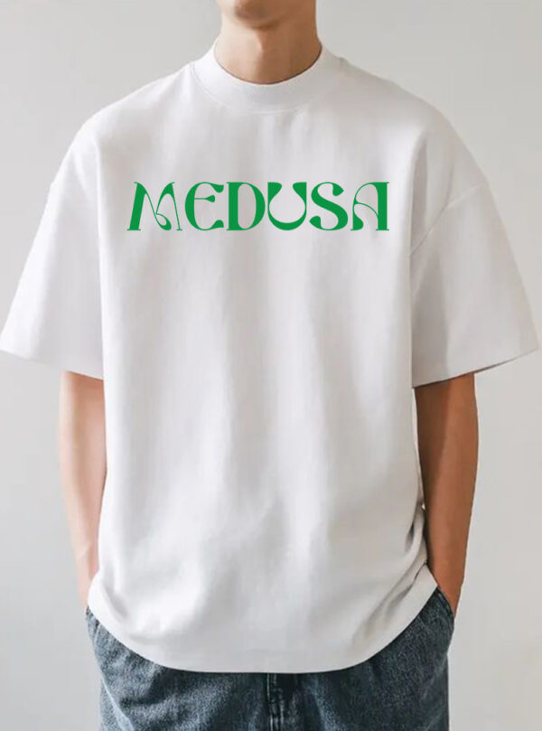 Medusa Printed Oversized T-Shirt - Image 2