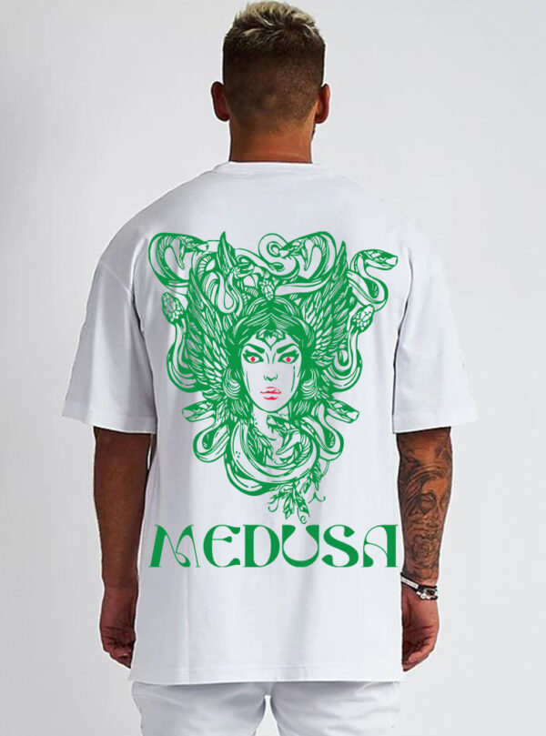 Medusa Printed Oversized T-Shirt
