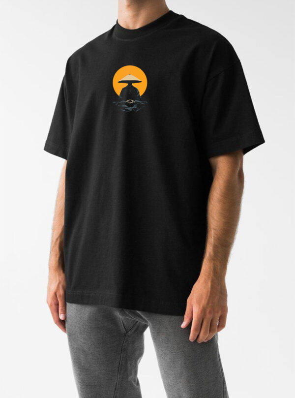 Monk Printed Oversized T-Shirt - Image 2