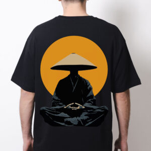 Monk Printed Oversized T-Shirt