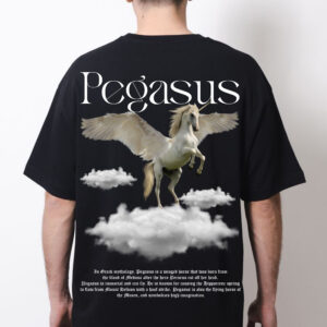Pegasus Printed Oversized T-Shirt