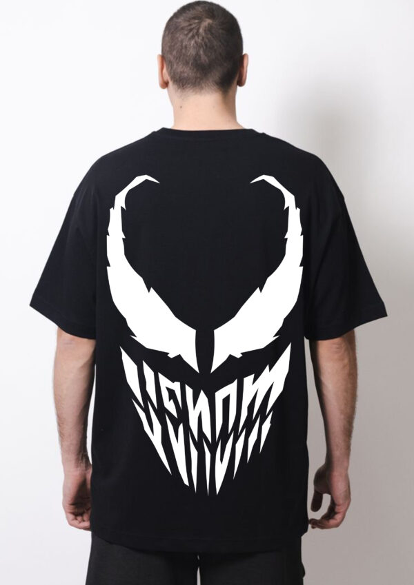 Venom Printed Oversized T-Shirt